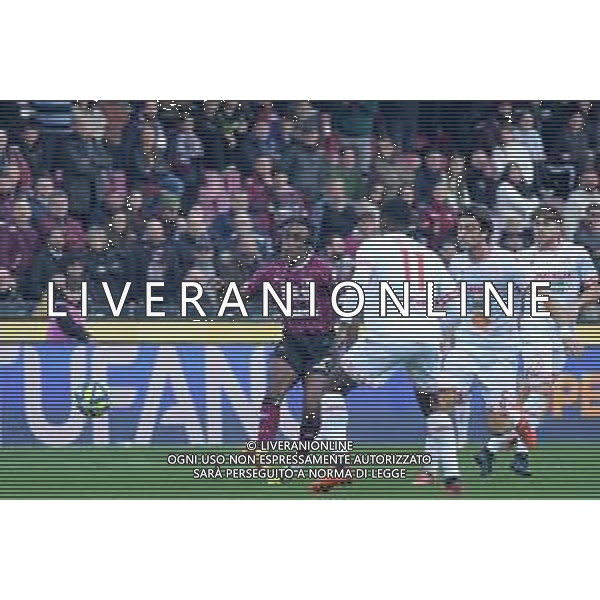 18 01 2025 - Salerno. Stadio Arechi. Campionato Serie B. Salernitana-Reggiana Nella foto franco tongya Foto Giuseppe Cuozzo/Agenzia Liverani-AGENZIA ALDO LIVERANI SAS