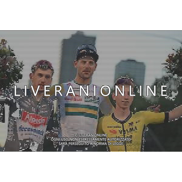 18-01-2025 Down Under Classic; 2025, Red Bull - Bora Hansgrohe; 2025, Alpecin - Deceuninck; 2025, Visma - Lease A Bike; Welsford, Sam; Uhlig, Henri; Brennan, Matthew; Adelaide; ©SIROTTI-AGENZIA ALDO LIVERANI SAS