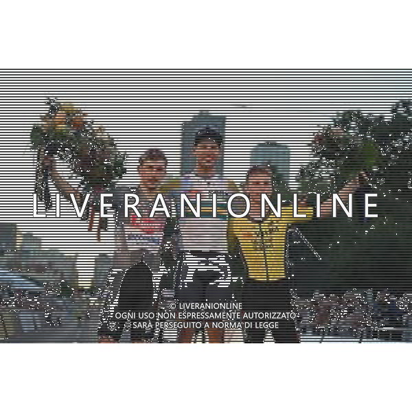 18-01-2025 Down Under Classic; 2025, Red Bull - Bora Hansgrohe; 2025, Alpecin - Deceuninck; 2025, Visma - Lease A Bike; Welsford, Sam; Uhlig, Henri; Brennan, Matthew; Adelaide; ©SIROTTI-AGENZIA ALDO LIVERANI SAS