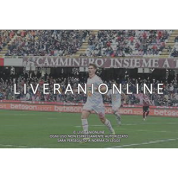 18 01 2025 - Salerno. Stadio Arechi. Campionato Serie B. Salernitana-Reggiana Nella foto esultanza dopo gol di luca vido Foto Giuseppe Cuozzo/Agenzia Liverani-AGENZIA ALDO LIVERANI SAS
