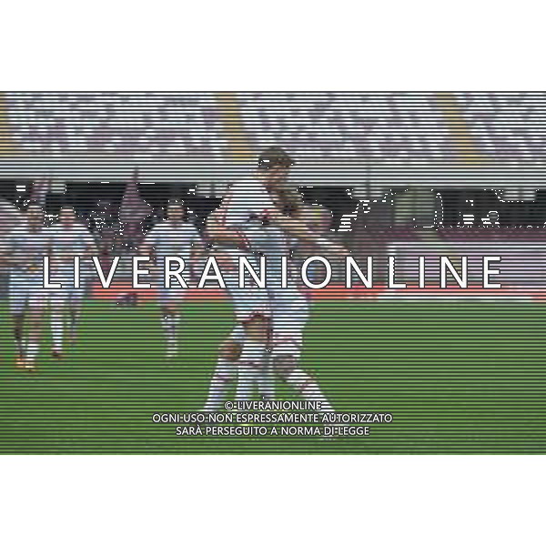 18 01 2025 - Salerno. Stadio Arechi. Campionato Serie B. Salernitana-Reggiana Nella foto esultanza dopo gol di luca vido Foto Giuseppe Cuozzo/Agenzia Liverani-AGENZIA ALDO LIVERANI SAS