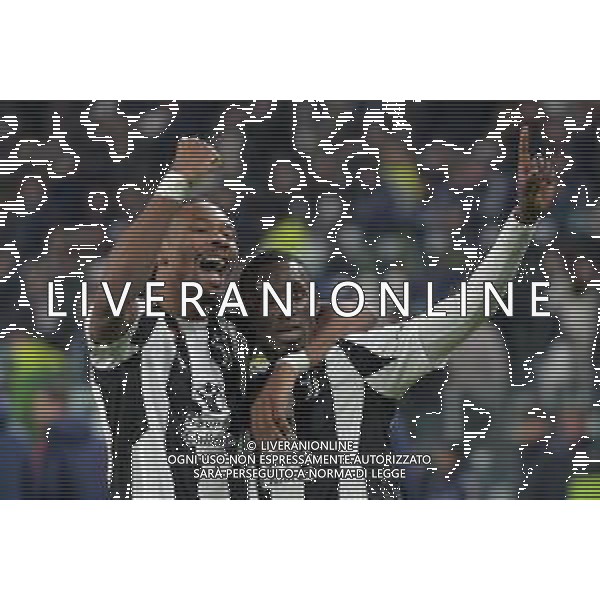 Torino 18.01.2025 Allianz Stadium @Manuela Viganti /Ag. Aldo Liverani sas Juventus vs Milan Campionato Calcio Serie A Enilive 2024/2025 21a giornata Nella foto: Esultanza gol di Timothy Weah con Khéphren Thuram