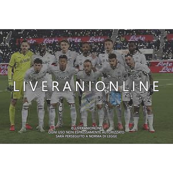 Formazione - napoli team photo during Atalanta BC vs SSC Napoli, 21° Serie A Enilive 2024-25 game at Gewiss stadium in Bergamo (BG), Italy, on January 18, 2025. (Photo by Davide Casentini)-AGENZIA ALDO LIVERANI SAS