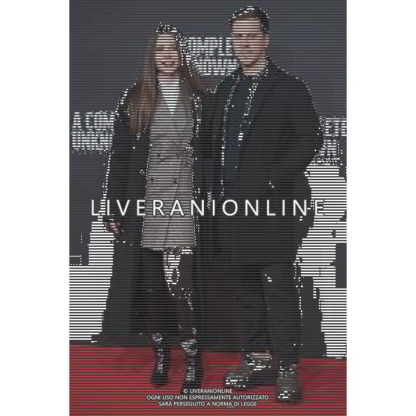 Roma - 17 Gennaio 2025 Red Carpet della premiere Italiana di “A” Complete Unknown” all’Auditorium Parco della Musica - Ennio Morricone VALENTINA BARBIERI - THOMAS BASILICO Andrea Bracaglia-AGENZIA ALDO LIVERANI SAS