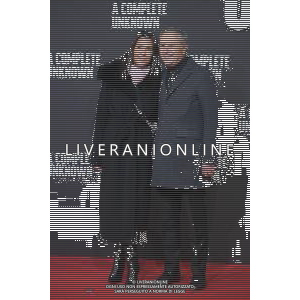 Roma - 17 Gennaio 2025 Red Carpet della premiere Italiana di “A” Complete Unknown” all’Auditorium Parco della Musica - Ennio Morricone Kerssty Torres - Raffaele Ranucci Andrea Bracaglia-AGENZIA ALDO LIVERANI SAS