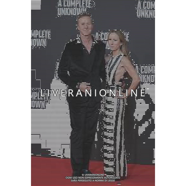 Roma - 17 Gennaio 2025 Red Carpet della premiere Italiana di “A” Complete Unknown” all’Auditorium Parco della Musica - Ennio Morricone EDWARD NORTON - SHAUNA ROBERTSON Andrea Bracaglia-AGENZIA ALDO LIVERANI SAS
