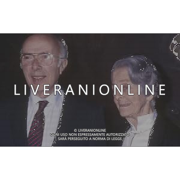 DIA-RETROSPETTIVA RENATO DULBECCO MEDICO E BIOLOGO PREMIO NOBEL PER LA MEDICINA NEL 1975 NELLA FOTO NELL’ANNO 1988 CON LA NEUROLOGA RITA LEVI-MONTALCINI AG ALDO LIVERANI SAS