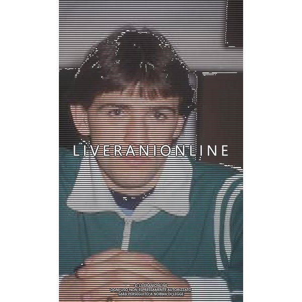 DIAP-RETROSPETTIVA LORIS STECCA PUGILE NELLA FOTO LORIS STECCA A RIMINI NELL\'ANNO 1985 AG ALDO LIVERANI SAS