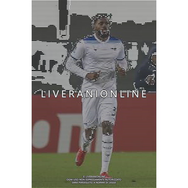 Nuno Tavares of SS Lazio during Hellas Verona FC vs SS Lazio, 21° Serie A Enilive 2024-25 game at Marcantonio Bentegodi stadium in Verona (VR), Italy, on January 19, 2025. (Photo by Davide Casentini)- AGENZIA ALDO LIVERANI SAS
