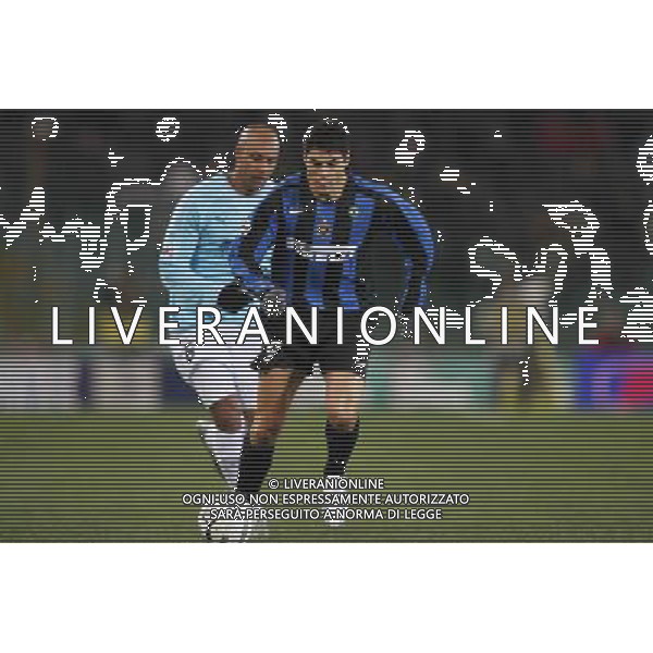 LAZIO- INTER COPPA ITALIA TIM CUP 24/01/2006 NELLA FOTO JULIO CRUZ - DABO OUSMANE FOTO MOSCA/AG ALDO LIVERANI