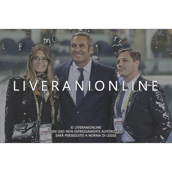 From left to right Simona Gioe’ General Director of Hellas Verona, Italo Zanzi Ceo of Hellas Verona FC and Gennaro Leo Vice General Director of Hellas Verona during Hellas Verona FC vs SS Lazio, 21° Serie A Enilive 2024-25 game at Marcantonio Bentegodi stadium in Verona (VR), Italy, on January 19, 2025. (Photo by Davide Casentini)- AGENZIA ALDO LIVERANI SAS