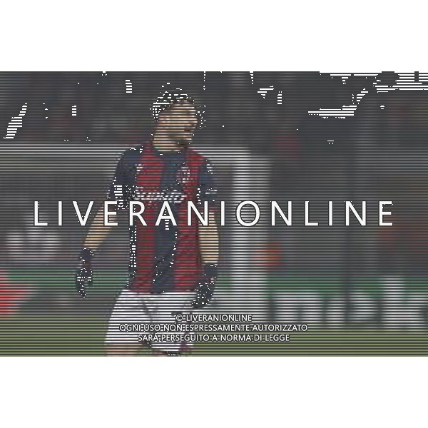 Riccardo Orsolini of Bologna FC during Bologna BFC vs Borussia Dortmund, 7° round of Champions League 2024-25, game at Renato Dall\'Ara stadiumo in Bologna (BG), Italy, on January 21, 2025. (Photo by Davide Casentini)- AGENZIA ALDO LIVERANI SAS