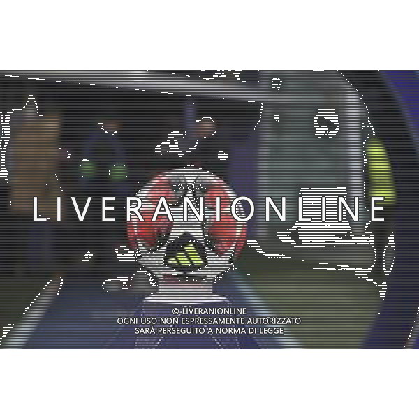 PALLONE - the ball of the match during Bologna BFC vs Borussia Dortmund, 7° round of Champions League 2024-25, game at Renato Dall\'Ara stadiumo in Bologna (BG), Italy, on January 21, 2025. (Photo by Davide Casentini)- AGENZIA ALDO LIVERANI SAS