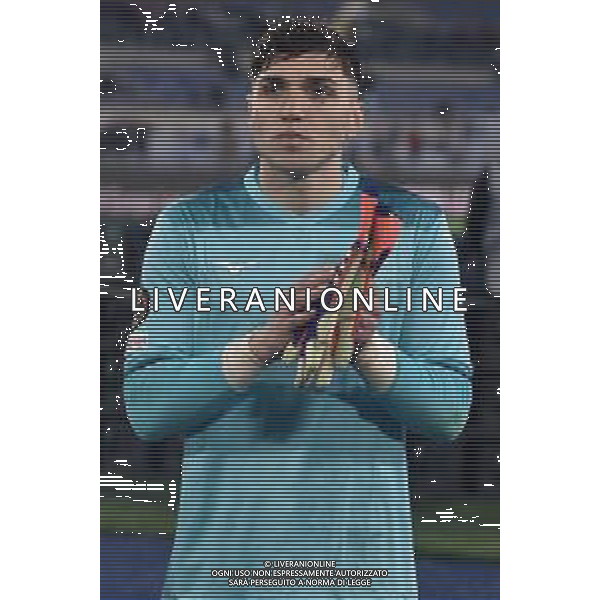 Lazio vs Real Sociedad Europa League - 7 Giornata Stadio Olimpico - Roma 23-01-2025 nella foto Christos Mandas foto federico gaetano-ag aldo liverani sas
