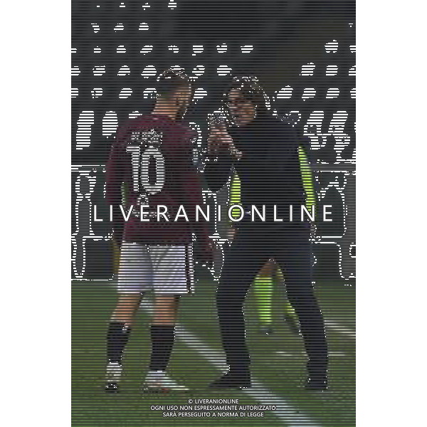 TVMV-Torino 24.01.2025 Stadio Grande Torino @Manuela Viganti/Ag. Aldo Liverani sas Torino vs Cagliari Campionato Calcio Serie A Enilive 2024/2025 22a giornata Nella foto: paolo vanoli e nikola vlasic ©Viganti- AGENZIA ALDO LIVERANI SAS