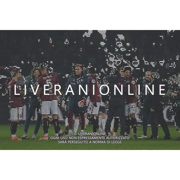 TVMV-Torino 24.01.2025 Stadio Grande Torino @Manuela Viganti/Ag. Aldo Liverani sas Torino vs Cagliari Campionato Calcio Serie A Enilive 2024/2025 22a giornata Nella foto: urbano cairo festeggia con i giocatori a fine gara ©Viganti- AGENZIA ALDO LIVERANI SAS