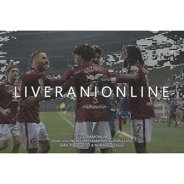 TVMV-Torino 24.01.2025 Stadio Grande Torino @Manuela Viganti/Ag. Aldo Liverani sas Torino vs Cagliari Campionato Calcio Serie A Enilive 2024/2025 22a giornata Nella foto: esultanza torino dopo il gol di valentino lazaro successivamente annullato dal var