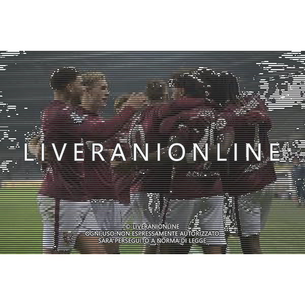 TVMV-Torino 24.01.2025 Stadio Grande Torino @Manuela Viganti/Ag. Aldo Liverani sas Torino vs Cagliari Campionato Calcio Serie A Enilive 2024/2025 22a giornata Nella foto: esultanza torino dopo il gol di valentino lazaro successivamente annullato dal var