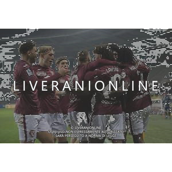 TVMV-Torino 24.01.2025 Stadio Grande Torino @Manuela Viganti/Ag. Aldo Liverani sas Torino vs Cagliari Campionato Calcio Serie A Enilive 2024/2025 22a giornata Nella foto: esultanza torino dopo il gol di valentino lazaro successivamente annullato dal var