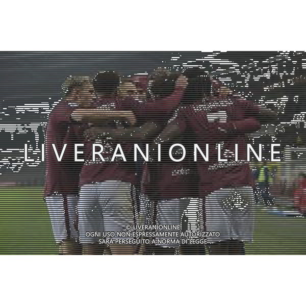 TVMV-Torino 24.01.2025 Stadio Grande Torino @Manuela Viganti/Ag. Aldo Liverani sas Torino vs Cagliari Campionato Calcio Serie A Enilive 2024/2025 22a giornata Nella foto: esultanza torino dopo il gol di valentino lazaro successivamente annullato dal var