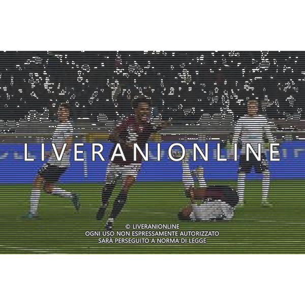 TVMV-Torino 24.01.2025 Stadio Grande Torino @Manuela Viganti/Ag. Aldo Liverani sas Torino vs Cagliari Campionato Calcio Serie A Enilive 2024/2025 22a giornata Nella foto: esultanza valentino lazaro dopo il gol successivamente annullato dal var