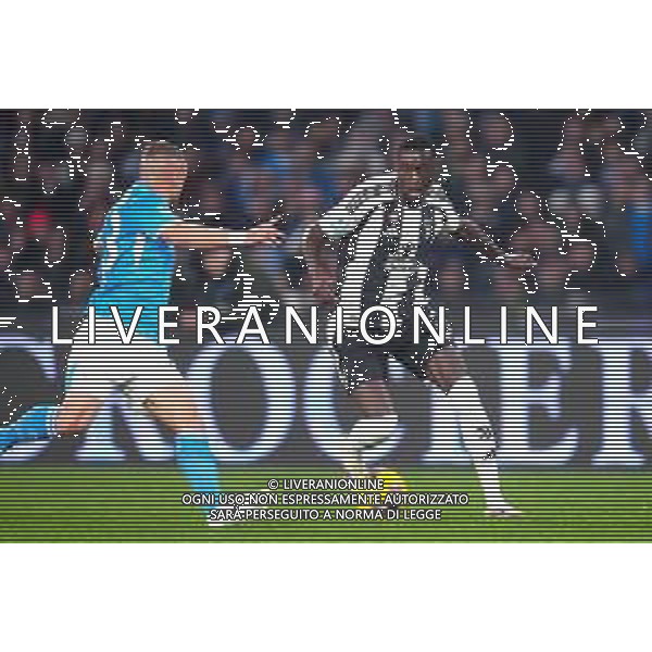 NAPOLI vs JUVENTUS Campionato Calcio Serie A 23.01.2025 Nella foto: Randal Kolo Muani ©MOSCA- AGENZIA ALDO LIVERANI SAS