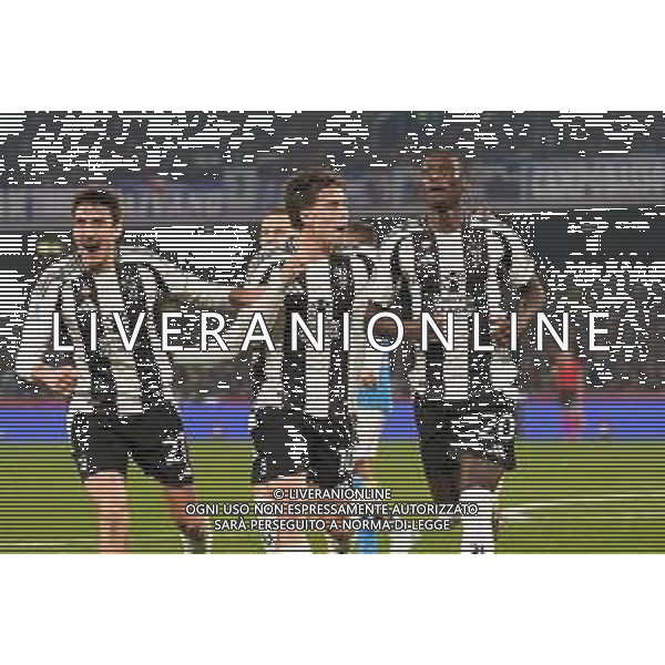 NAPOLI vs JUVENTUS Campionato Calcio Serie A 23.01.2025 Nella foto: esultanza dopo il gol Randal Kolo Muani ©MOSCA- AGENZIA ALDO LIVERANI SAS