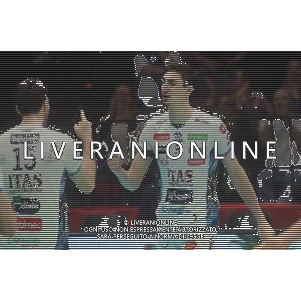 CASALECCHIO DI RENO(BOLOGNA) UNIPOL ARENA PALLAVOLO MASCHILE FINAL FOUR COPPA ITALIA SUPERLEGA SECONDA SEMIFINALE ITAS TRENTINO-CUCINE LUBE CIVITANOVA NELLA FOTO ALESSANDRO MICHIELETTO ITAS TRENTINO FOTO GIANNI SANNA-AG ALDO LIVERANI SAS