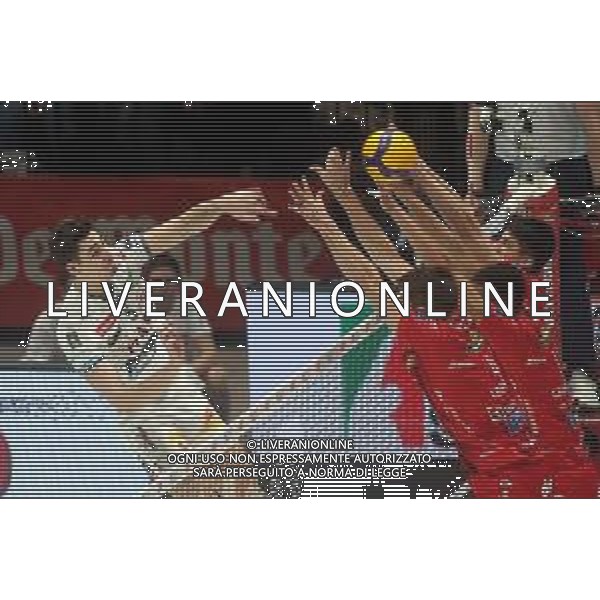 CASALECCHIO DI RENO(BOLOGNA) UNIPOL ARENA PALLAVOLO MASCHILE FINAL FOUR COPPA ITALIA SUPERLEGA SECONDA SEMIFINALE ITAS TRENTINO-CUCINE LUBE CIVITANOVA NELLA FOTO ALESSANDRO MICHIELETTO ITAS TRENTINO FOTO GIANNI SANNA-AG ALDO LIVERANI SAS