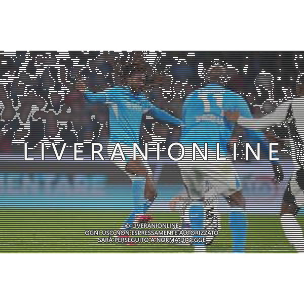 NAPOLI vs JUVENTUS Campionato Calcio Serie A 23.01.2025 Nella foto: il gol Frank Anguissa ©MOSCA- AGENZIA ALDO LIVERANI SAS