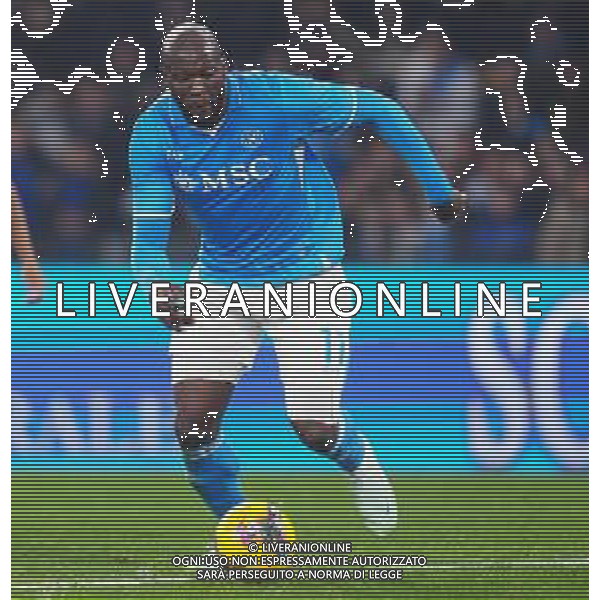 NAPOLI - JUVENTUS CAMPIONATO CALCIO SERIE A 26.01.2025 Nella foto: Romelu Lukaku Foto Mosca, Ag.Liverani- AGENZIA ALDO LIVERANI SAS