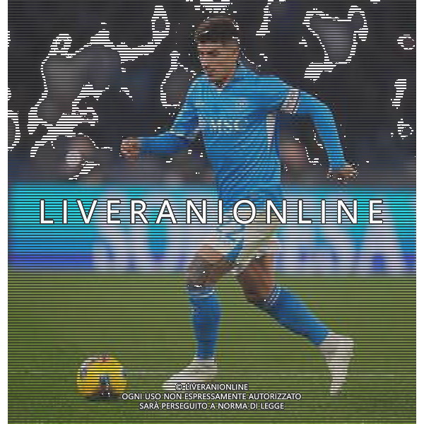 NAPOLI - JUVENTUS CAMPIONATO CALCIO SERIE A 26.01.2025 Nella foto: Giovanni Di Lorenzo Foto Mosca, Ag.Liverani- AGENZIA ALDO LIVERANI SAS