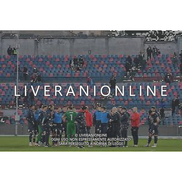 Serie B 2024-2025 23’ Giornata Cosenza vs Cittadella 23/1/2025 Nella foto: Delusione Cosenza Foto Andrea Rosito-Agenzia Liverani Sas