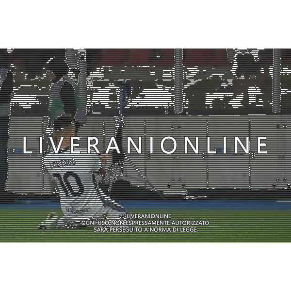 Us Lecce vs Fc Internazionale Campionato Serie A Enilive 2024-2025 Lecce 26 Gennaio 2025 Nella foto: Lautaro Martinez festa gol ©ANDREA ROSITO -AGENZIA ALDO LIVERANI SAS- AGENZIA ALDO LIVERANI SAS