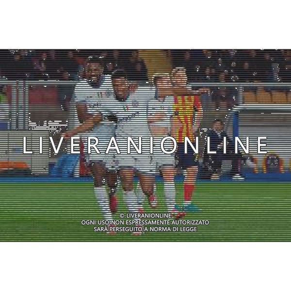 TVEM January 26, 2025 Lecce, Italy - US Lecce vs FC Inter - Italian soccer serie A 2024/25 - Via Del Mare Stadium. In the pic: Denzel Dumfries of FC Inter celebrates after scoring a goal ©TVEM Emmanuele Mastrodonato - AGENZIA ALDO LIVERANI SAS