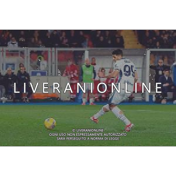 TVEM January 26, 2025 Lecce, Italy - US Lecce vs FC Inter - Italian soccer serie A 2024/25 - Via Del Mare Stadium. In the pic: Mehdi Taremi of FC Inter score the goal on penalty ©TVEM Emmanuele Mastrodonato - AGENZIA ALDO LIVERANI SAS