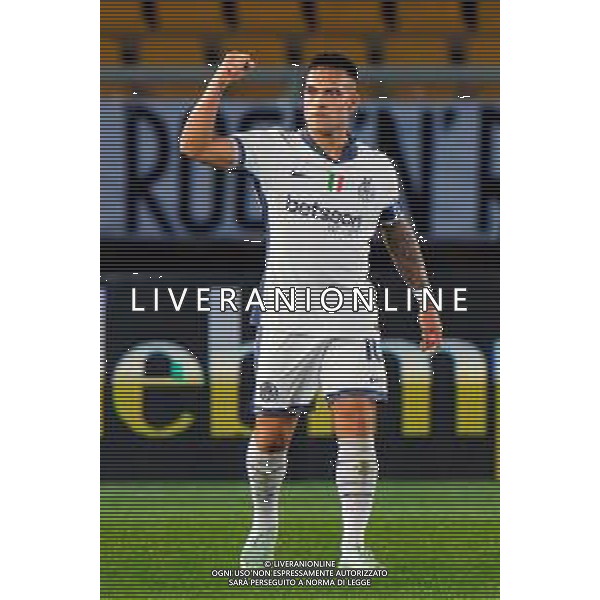 TVEM January 26, 2025 Lecce, Italy - US Lecce vs FC Inter - Italian soccer serie A 2024/25 - Via Del Mare Stadium. In the pic: Lautaro Martinez of FC Inter celebrates after scoring a goal ©TVEM Emmanuele Mastrodonato - AGENZIA ALDO LIVERANI SAS