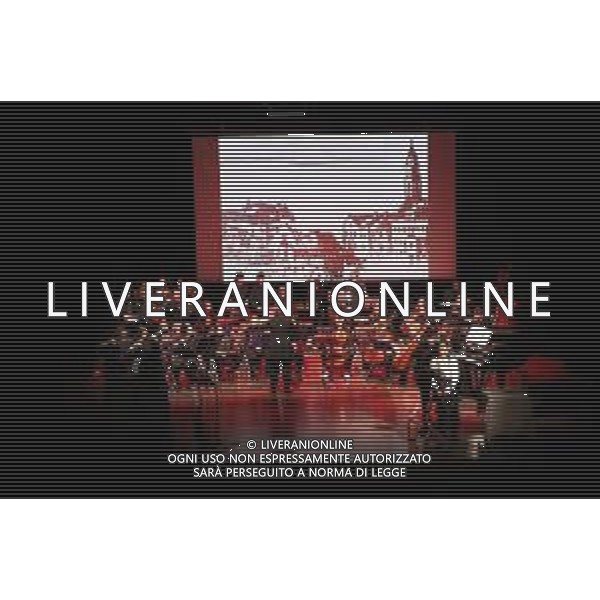 IMOLA 27 01 2025 TEATRO EBE STIGNANI GIORNO DELLA MEMORIA SPETTACOLO "LA CUSTODIA" DEDICATO AGLI ISTITUTI SCOLASTICI CON LETTURE DANZA E MUSICA DAL VIVO A CURA DEL GRUPPO LAAV IL CORO TEENS E L\'ORCHESTRA ORSINI SENIOR FOTO GIANNI SANNA-AG ALDO LIVERANI SAS