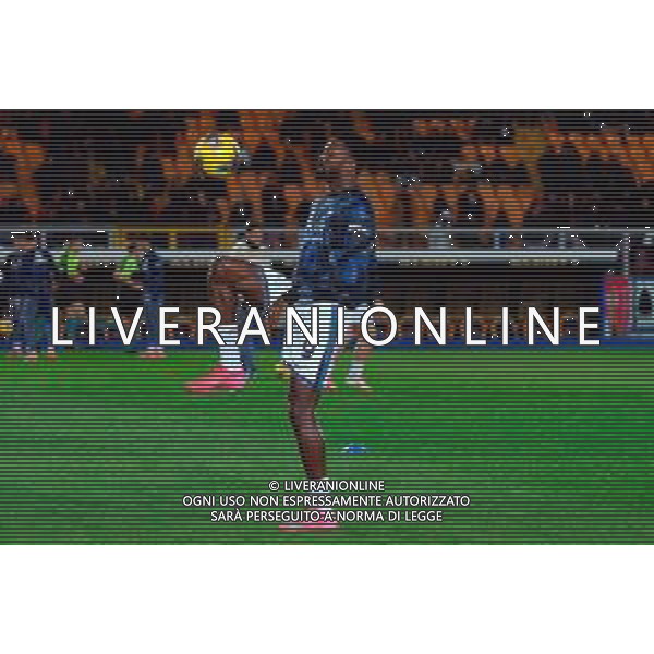 TVEM January 26, 2025 Lecce, Italy - US Lecce vs FC Inter - Italian soccer serie A 2024/25 - Via Del Mare Stadium. In the pic: Marcus Thuram of FC Inter FOTO EMMANUELE MASTRODONATO-AG ALDO LIVERANI SAS