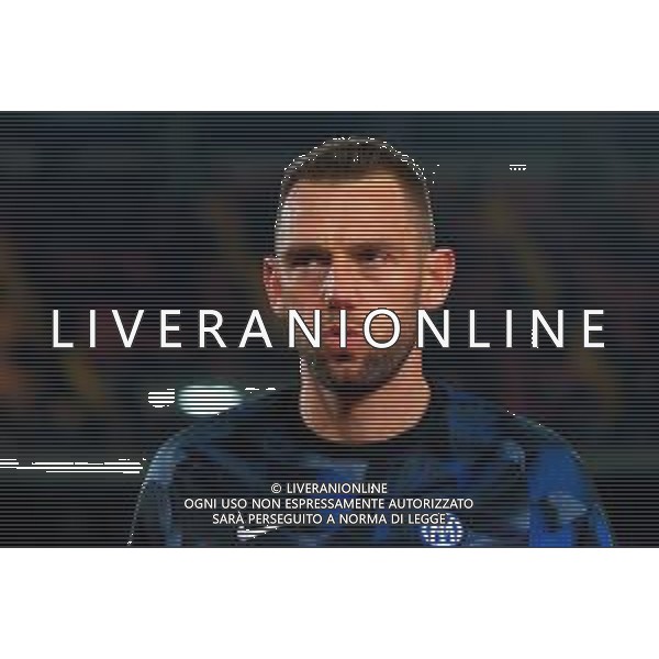TVEM January 26, 2025 Lecce, Italy - US Lecce vs FC Inter - Italian soccer serie A 2024/25 - Via Del Mare Stadium. In the pic: Stefan de Vrij of FC Inter FOTO EMMANUELE MASTRODONATO-AG ALDO LIVERANI SAS