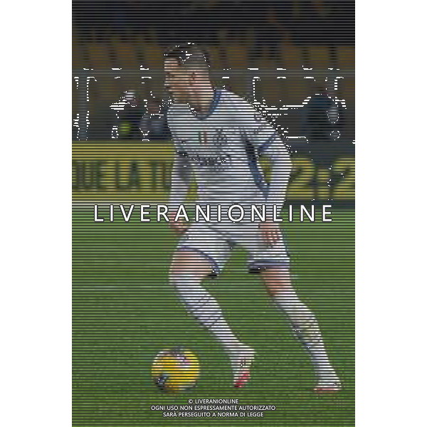 TVEM January 26, 2025 Lecce, Italy - US Lecce vs FC Inter - Italian soccer serie A 2024/25 - Via Del Mare Stadium. In the pic: Piotr Zielinski of FC Inter FOTO EMMANUELE MASTRODONATO-AG ALDO LIVERANI SAS