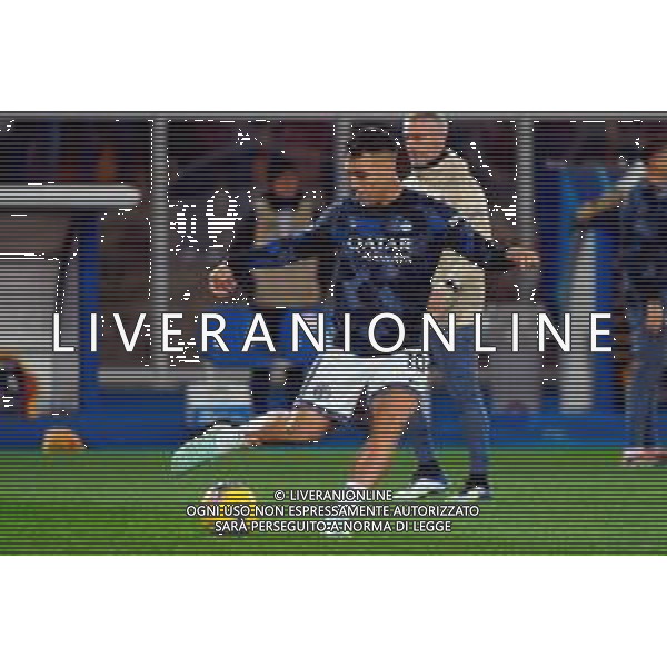 TVEM January 26, 2025 Lecce, Italy - US Lecce vs FC Inter - Italian soccer serie A 2024/25 - Via Del Mare Stadium. In the pic: Lautaro Martinez of FC Inter FOTO EMMANUELE MASTRODONATO-AG ALDO LIVERANI SAS