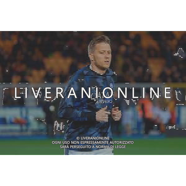 TVEM January 26, 2025 Lecce, Italy - US Lecce vs FC Inter - Italian soccer serie A 2024/25 - Via Del Mare Stadium. In the pic: Piotr Zielinski of FC Inter FOTO EMMANUELE MASTRODONATO-AG ALDO LIVERANI SAS
