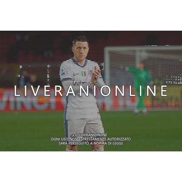 TVEM January 26, 2025 Lecce, Italy - US Lecce vs FC Inter - Italian soccer serie A 2024/25 - Via Del Mare Stadium. In the pic: Piotr Zielinski of FC Inter FOTO EMMANUELE MASTRODONATO-AG ALDO LIVERANI SAS