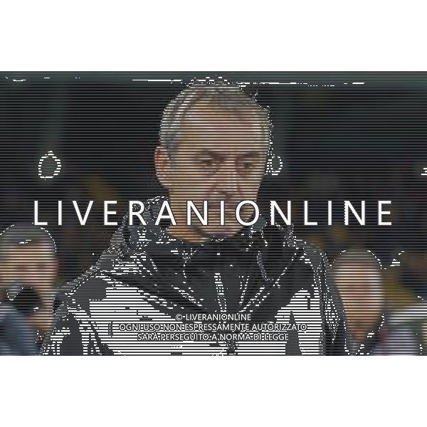 TVEM January 26, 2025 Lecce, Italy - US Lecce vs FC Inter - Italian soccer serie A 2024/25 - Via Del Mare Stadium. In the pic: coach Marco Giampaolo of US Lecce FOTO EMMANUELE MASTRODONATO-AG ALDO LIVERANI SAS