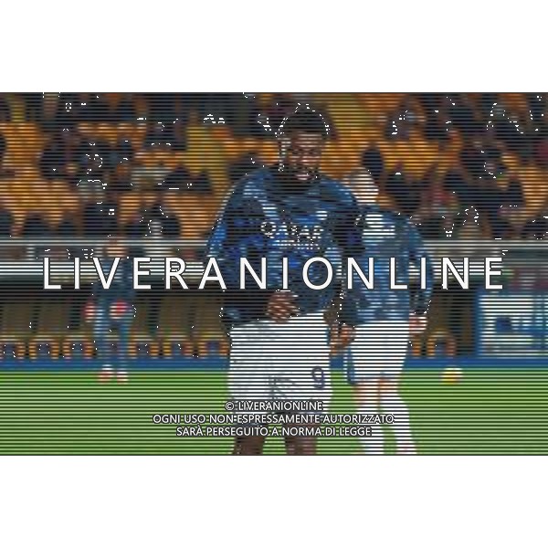 TVEM January 26, 2025 Lecce, Italy - US Lecce vs FC Inter - Italian soccer serie A 2024/25 - Via Del Mare Stadium. In the pic: Marcus Thuram of FC Inter FOTO EMMANUELE MASTRODONATO-AG ALDO LIVERANI SAS