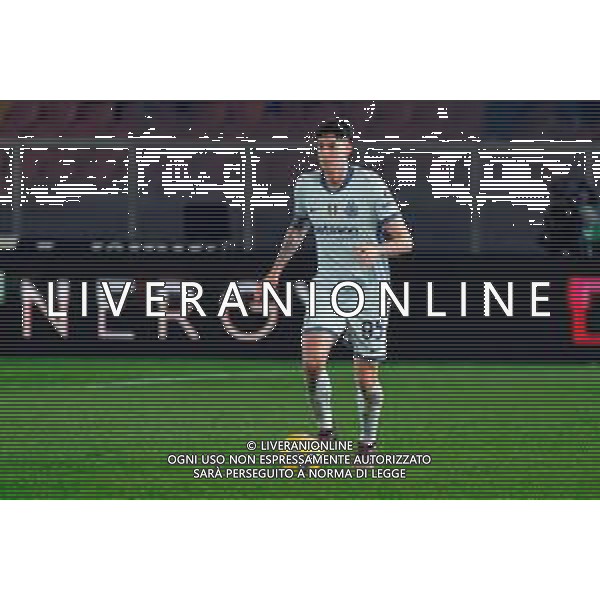 TVEM January 26, 2025 Lecce, Italy - US Lecce vs FC Inter - Italian soccer serie A 2024/25 - Via Del Mare Stadium. In the pic: Alessandro Bastoni of FC Inter FOTO EMMANUELE MASTRODONATO-AG ALDO LIVERANI SAS