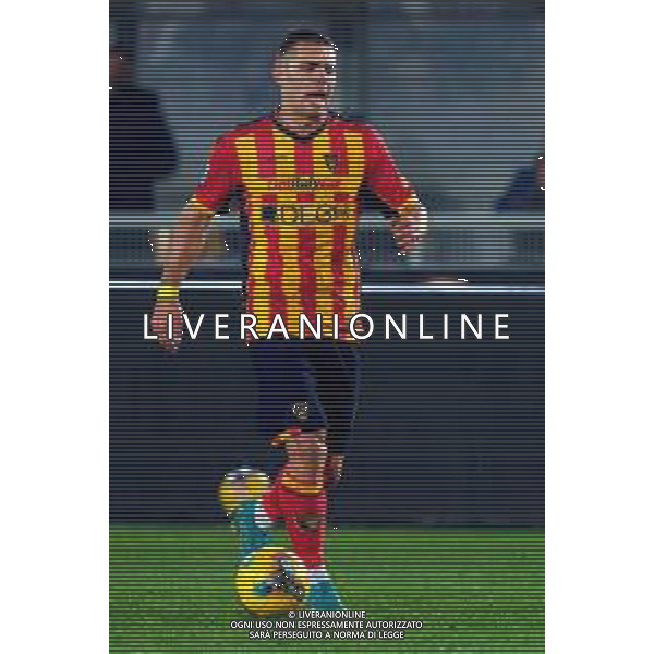 TVEM January 26, 2025 Lecce, Italy - US Lecce vs FC Inter - Italian soccer serie A 2024/25 - Via Del Mare Stadium. In the pic: Nikola Krstovic of US Lecce disappointment FOTO EMMANUELE MASTRODONATO-AG ALDO LIVERANI SAS