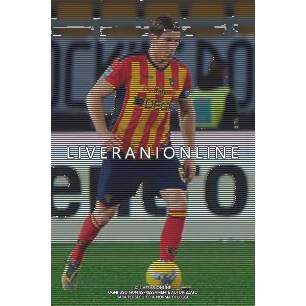 TVEM January 26, 2025 Lecce, Italy - US Lecce vs FC Inter - Italian soccer serie A 2024/25 - Via Del Mare Stadium. In the pic: Federico Baschirotto of US Lecce FOTO EMMANUELE MASTRODONATO-AG ALDO LIVERANI SAS