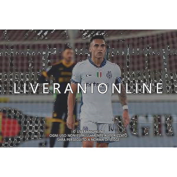 TVEM January 26, 2025 Lecce, Italy - US Lecce vs FC Inter - Italian soccer serie A 2024/25 - Via Del Mare Stadium. In the pic: Lautaro Martinez of FC Inter FOTO EMMANUELE MASTRODONATO-AG ALDO LIVERANI SAS